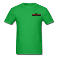 Custom Design- "DISCOUNT FLOORING SOLUTIONS" Unisex Classic T-Shirt - bright green