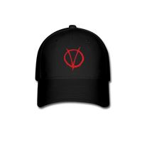 Random Designs- "V FOR VENDETTA" Baseball Cap - black