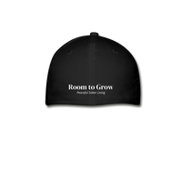 Custom Designs- "ROOM TO GROW" Baseball Cap - black