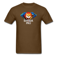 Crypto gear- "SHIBA INU DIAMOND" Unisex Classic T-Shirt - brown