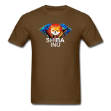 Crypto gear- "SHIBA INU DIAMOND" Unisex Classic T-Shirt - brown