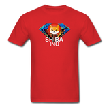 Crypto gear- "SHIBA INU DIAMOND" Unisex Classic T-Shirt - red