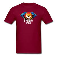 Crypto gear- "SHIBA INU DIAMOND" Unisex Classic T-Shirt - burgundy