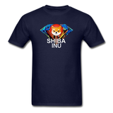 Crypto gear- "SHIBA INU DIAMOND" Unisex Classic T-Shirt - navy