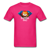 Crypto gear- "SHIBA INU DIAMOND" Unisex Classic T-Shirt - fuchsia