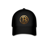 Crypto Gear- "BITCOIN WIRE" Baseball Cap - black