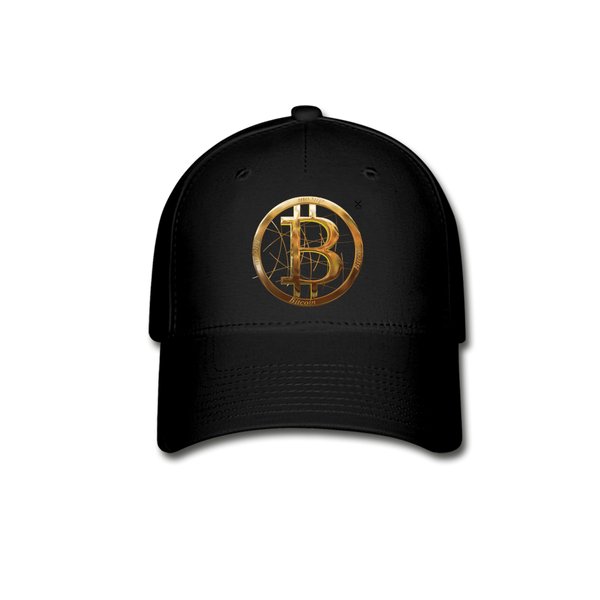 Crypto Gear- "BITCOIN WIRE" Baseball Cap - black