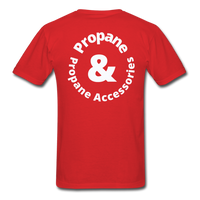 Custom Designs- "HANK HILL PROPANE" Unisex Classic T-Shirt - red