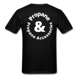 Custom Designs- "HANK HILL PROPANE" Unisex Classic T-Shirt - black