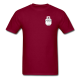 Custom Designs- "HANK HILL PROPANE" Unisex Classic T-Shirt - burgundy