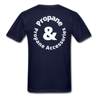 Custom Designs- "HANK HILL PROPANE" Unisex Classic T-Shirt - navy