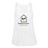 RTG Women's Flowy Tank Top by Bella - white