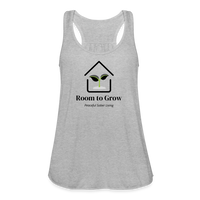 RTG Women's Flowy Tank Top by Bella - heather gray