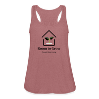RTG Women's Flowy Tank Top by Bella - mauve